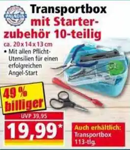 Norma Transportbox mit Starter-zubehör 10-teilig Angebot