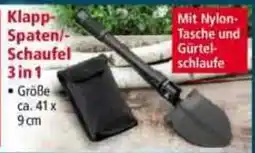 Norma Klapp-Spaten-/Schaufel 3 in 1 Angebot