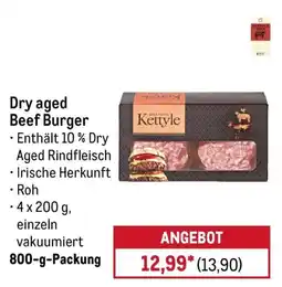 METRO Dry aged Beef Burger Kettyle Angebot