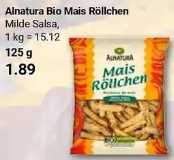 Globus Alnatura Bio Mais Röllchen Angebot