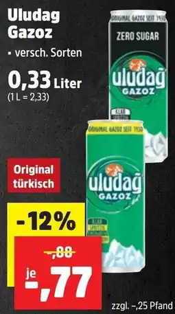 Thomas Philipps Uludag Gazoz Angebot
