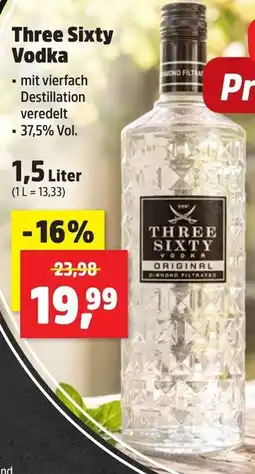 Thomas Philipps Three Sixty Vodka Angebot