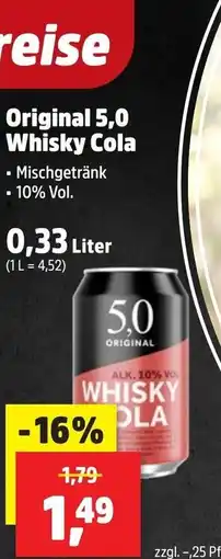 Thomas Philipps Original 5,0 Whisky Cola Angebot