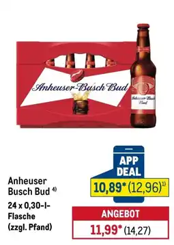 METRO Anheuser Busch Bud Angebot