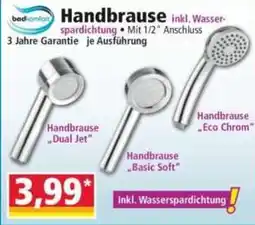 Norma Handbrause inkl. Wasserspardichtung Angebot