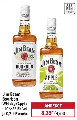 METRO Jim Beam Bourbon Whisky/Apple Angebot