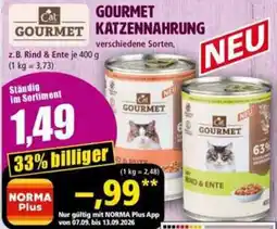 Norma Cat Gourmet Katzenfutter Angebot