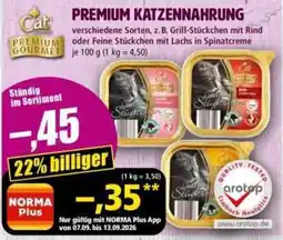 Norma Cat Premium Gourmet Katzenfutter Angebot