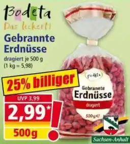 Norma Bodeta Gebrannte Erdnüsse Angebot