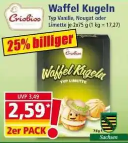 Norma Criobio Waffel Kugeln Angebot