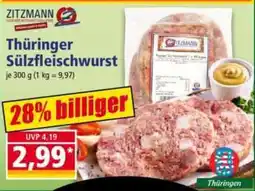 Norma Zitzmann Thüringer Sülzfleischwurst Angebot