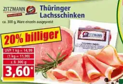 Norma ZITZMANN Thüringer Lachsschinken Angebot