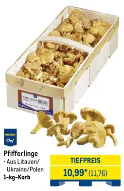 METRO Pfifferlinge Angebot