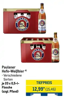 METRO Paulaner Hefe-Weißbier Angebot
