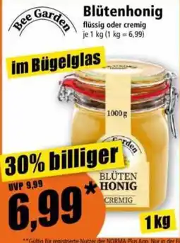 Norma Bee Garden Blütenhonig Angebot