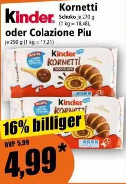 Norma Kinder Kornetti Angebot