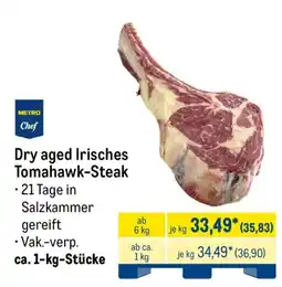 METRO Dry aged Irisches Tomahawk-Steak Angebot