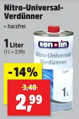 Thomas Philipps Renolin Nitro-Universal-Verdünner Angebot