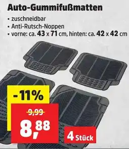 Thomas Philipps Auto-Gummifußmatten Angebot