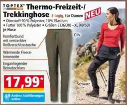 Norma TOPTEX Thermo-Freizeit-/Trekkinghose Angebot