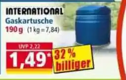 Norma INTERNATIONAL Gaskartusche Angebot