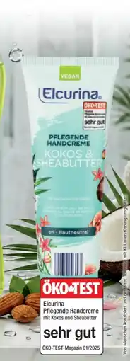Norma Elcurina Pflegende Handcreme mit Kokos und Sheabutter Angebot