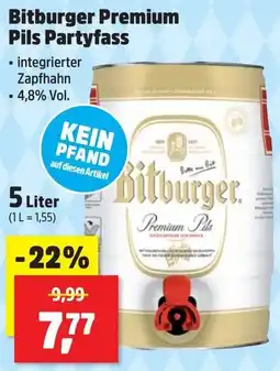 Thomas Philipps Bitburger Premium Pils Partyfass Angebot