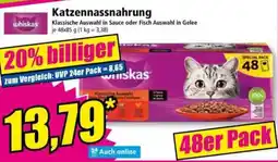 Norma Katzen Nassnahrung Whiskas Angebot