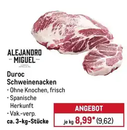 METRO ALEJANDRO MIGUEL Duroc Schweinenacken Angebot