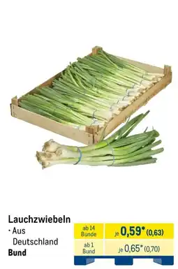 METRO Lauchzwiebeln Angebot