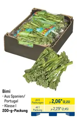 METRO Bimi Angebot