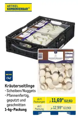 METRO Metro Chef Kräuterseitlinge Angebot