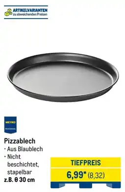 METRO METRO PROFESSIONAL Pizzablech Angebot