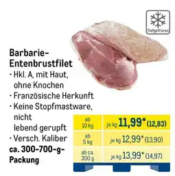 METRO Barbarie-Entenbrustfilet Angebot