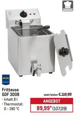 METRO Fritteuse GDF 3008 Angebot