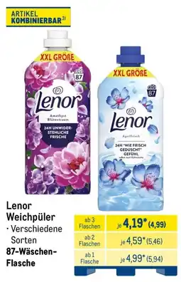 METRO Lenor Weichpüler Angebot