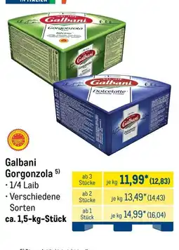 METRO Galbani Gorgonzola Angebot
