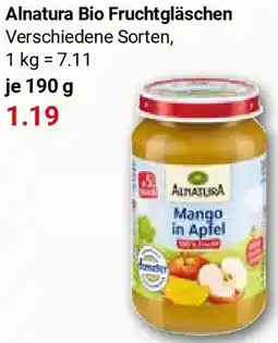 Globus Alnatura Bio Fruchtgläschen Angebot