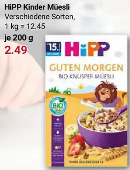 Globus HiPP Kinder Müesli Angebot