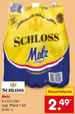 Netto Marken-Discount Schloss Malz Angebot