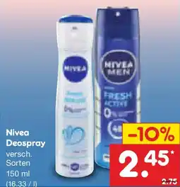 Netto Marken-Discount Nivea Deospray Angebot