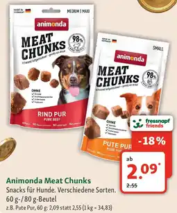 Fressnapf Animonda Meat Chunks Angebot