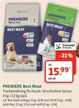 Fressnapf PREMIERE Best Meat Angebot