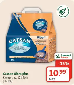 Fressnapf Catsan Ultra plus Angebot