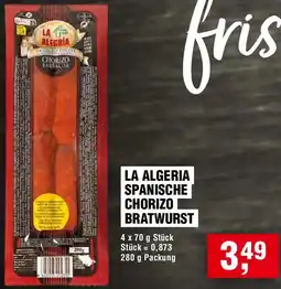 EDEKA Foodservice La algeria spanische chorizo bratwurst Angebot