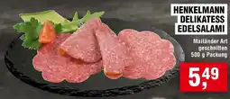 EDEKA Foodservice Henkelmann delikatess edelsalami Angebot