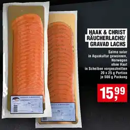 EDEKA Foodservice Haak & christ räucherlachs/ gravad lachs Angebot