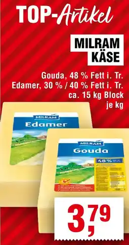 EDEKA Foodservice Milram käse Angebot