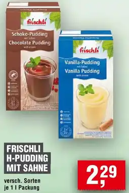 EDEKA Foodservice Frischli h-pudding mit sahne Angebot
