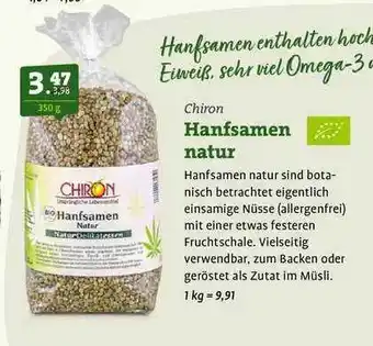 Ebl Naturkost Chiron Hanfsamen Natur Angebot